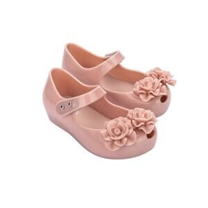 Mini Melissa Little Girls Pink MINI ULTRAGIRL GARDEN BB Shoes sz 6 toddler